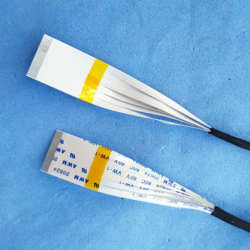 5 шт. FFC 0 Шаг 24 PIN 250 мм Длинный тип A Гибкий плоский кабель для TTL LCD DVD компьютера