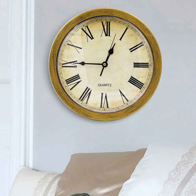 Wall Clock Safe Box Creative Vintage Hidden Secret Storage Box for Cash Money Jewelry Home Office Security Clock Style Safes
