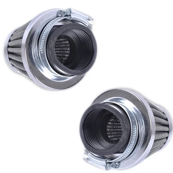 

CAR-partment New Universal 35/39/42/44/48/50/52/54/60mm Motorcycle Mushroom Head Air Filter Clamp On Air Filter Cleaner