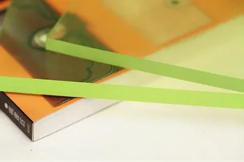 

High quality Poly Cutting and Tooling Board transparent green 20cm soft leather craft tool for cut punch free shipping