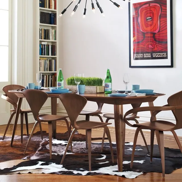 cherner side chair price cherner style plywood walnut wooden dining
