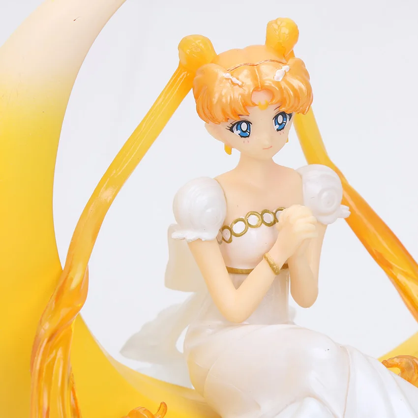 Фигурки аниме Сейлор Мун 17 см Tsukino Usagi Serenity ПВХ Коллекционная модель игрушка для