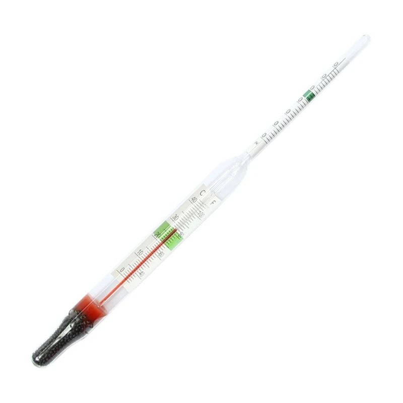 

Aquarium Glass Float Hydrometer With Thermometer Salt Marine 20cm