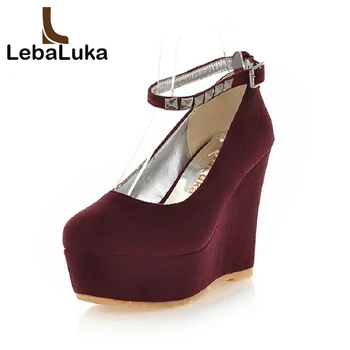 

Tuyoki Women High Heel Pumps Ankle Strap Round Toe Rivets Ladies Shoes Elegant Sexy For Party Footwear Size 34-39