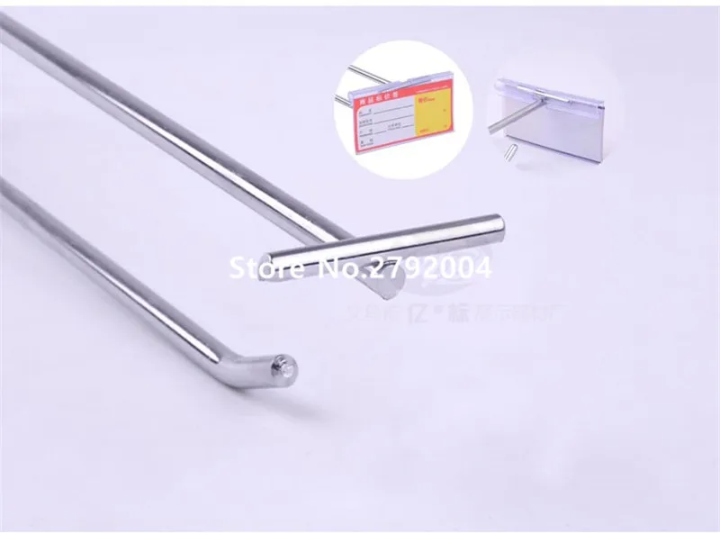 Gancho de Bloqueio de Segurança! cm de Comprimento 6mm de Diâmetro Unidades Pacote Exposição Aberta Elegante Mostrar Sua Mercadoria 100 - 30 7 High Quality Segurança e Proteção