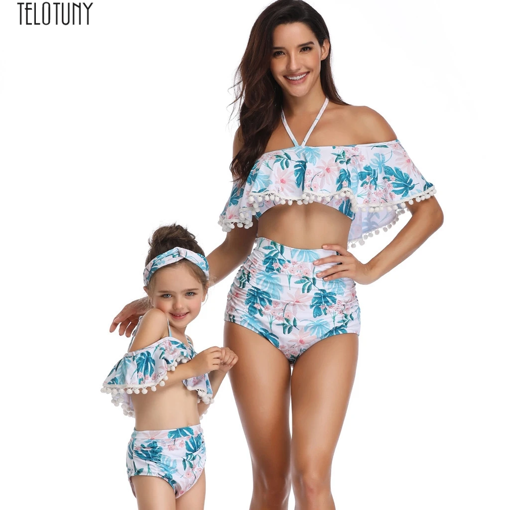 mum and baby matching bikini