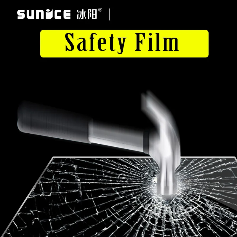 

Thickness 4mil Safety & Security Window Foils with Anti-Scratch Protect 100cm30m