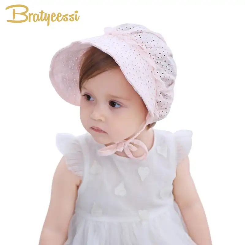 White Baby Bonnet Hat Hot Sale, 57% OFF 