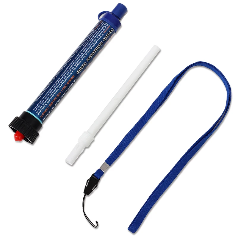 

Portable Water Filter 0.2 Microns Purifier Straw Purifying Outdoor Survival Gear Hiking Camping Drinking Water Purifier Filter