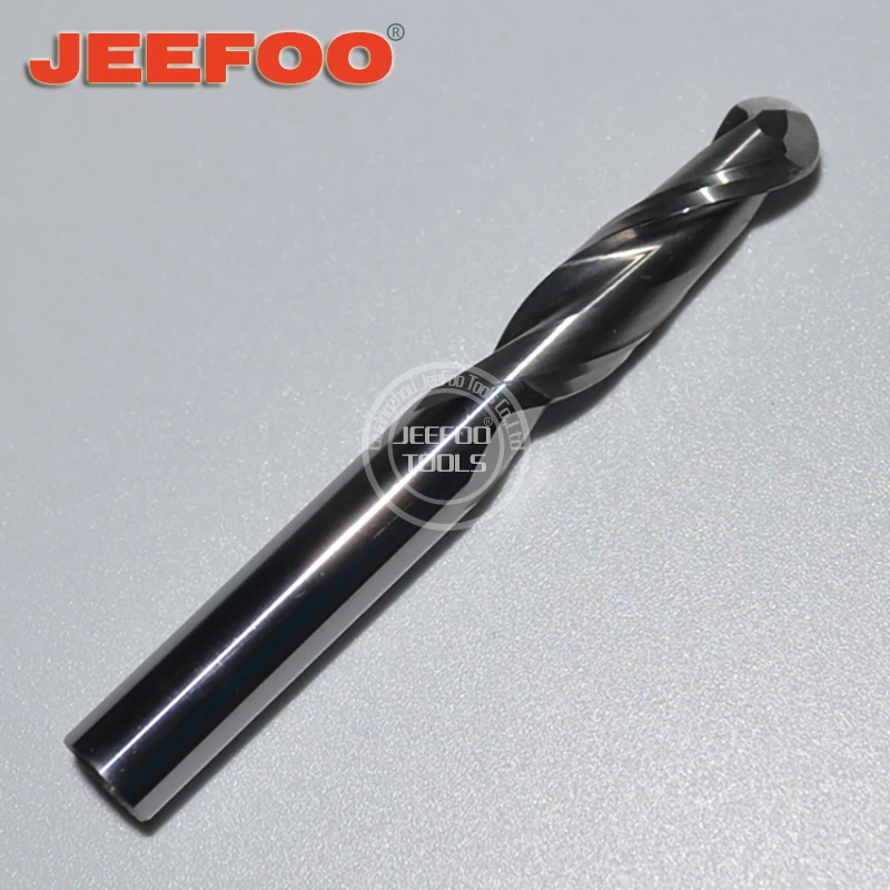 

6*22 Ball Nose Double Flute CNC Router Bits/Two/Double Flute Carbide Ball Nose End Mills/ CNC Cutting Router Bits