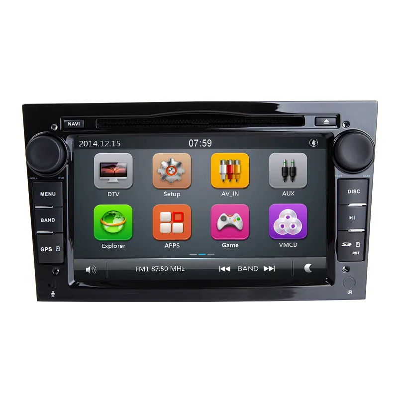 Best Josmile 2 Din Car DVD Multimedia Player For Opel Vectra C Zafira B Vivaro Astra H GJ Corsa B C D Meriva BAntara Radio Navigation 1