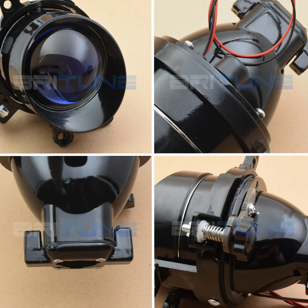 Ceny Światła przeciwmgielne obiektyw Bixenon dla Toyota Corolla Yaris Avensis Camry RAV 4 Peugeot Lexus H11 ukrył obiektywy projektora akcesoria modernizacja