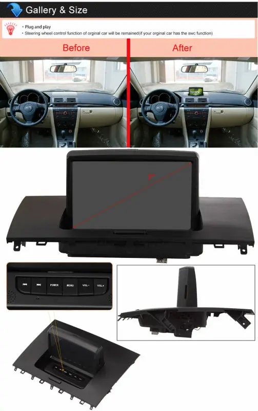 Г Бесплатная 8 г карта + задняя камера 7 &quotсенсорный экран автомобиля gps навигация