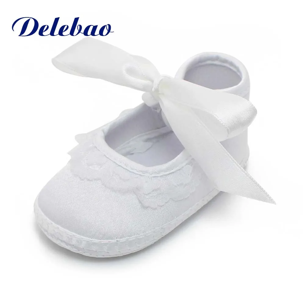 Newborn Toddler Baby Girls 0-15 Months First Walkers Soft Sole Shoes