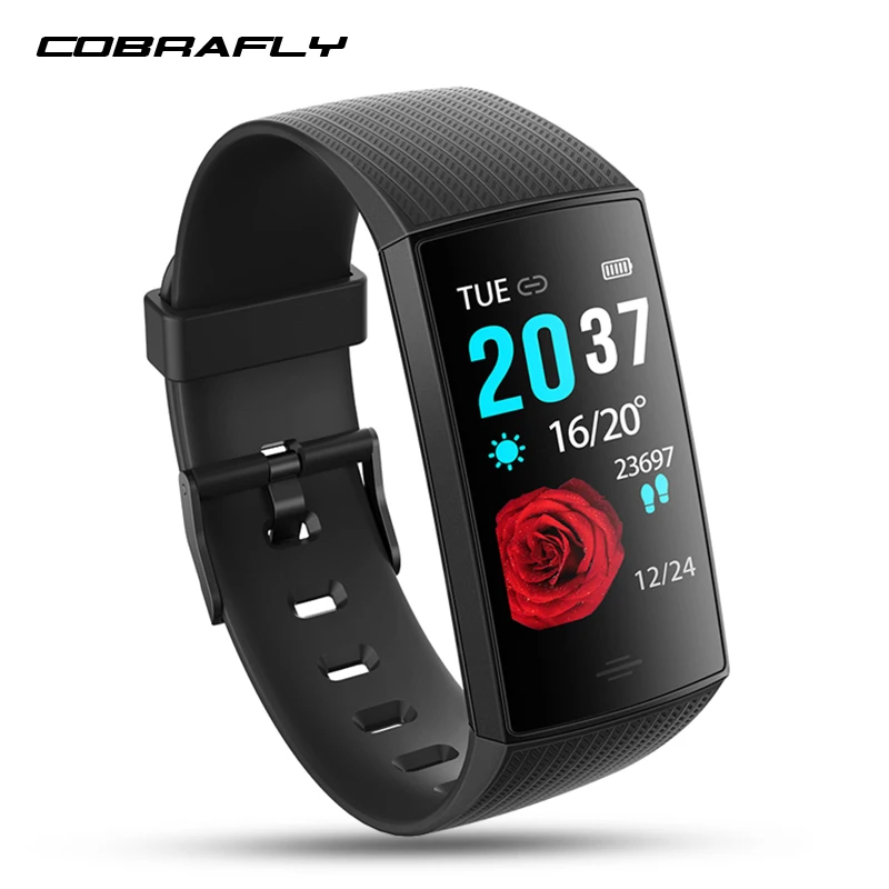  COBRAFLY CY11 smart band waterproof smart watch men women smart wristband bracelet fitness tracker  - 33057357399