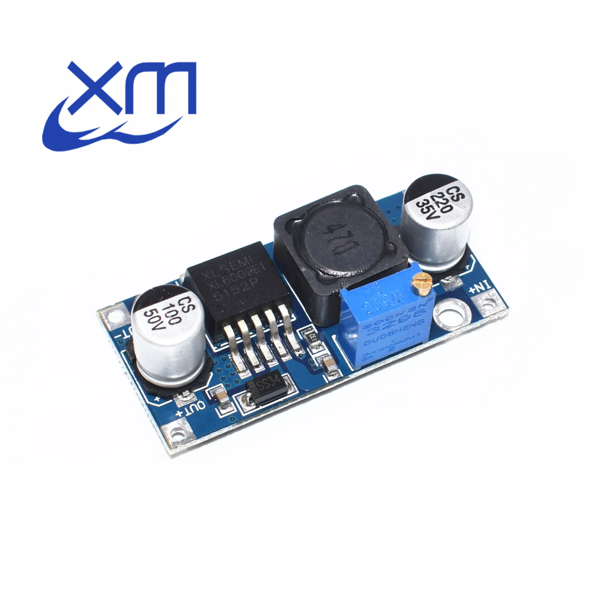 

1pcs/lot DC-DC module power supply module XL6009 can raise pressure booster module super LM2577 DC-DC booster Step-up module