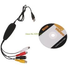 USB видеозахвата Аудио Захват VHS ТВ игровой плеер для ПК DVD производитель для Win10 Прямая поставка поддержка