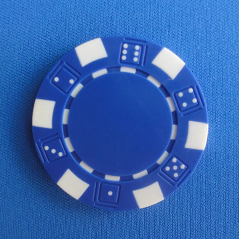 100 шт пустые фишки для покера 11,5 г железо/ABS фишки для казино Texas Hold'em Poker фишки для покера пшеницы Crowne - Цвет: 6