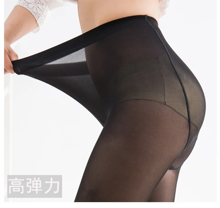 Meat color wire socks new ladies legs bottom thin spring summer silicone non-slip bottom artifact plus file large size pantyhose