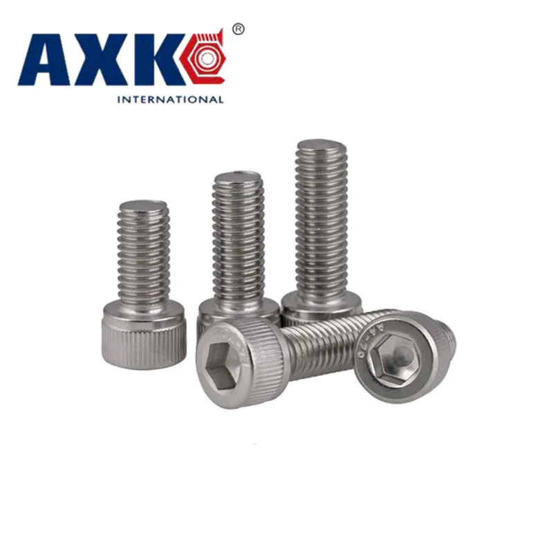 

UNF 0#-80 UNC 2#-56 4#-40 6#-32 8#-32 10-24 US Coarse Thread 304 A2 stainless steel Hex Hexagon Socket Cap Allen Head Screw Bolt