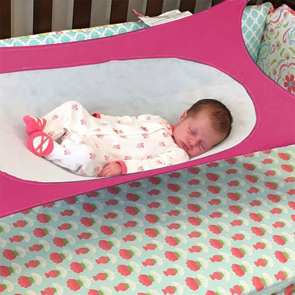 ﻿Buy Baby Safety Hammock Sleeping Bed Detachable Portable Folding Crib Indoor Outdoor Hanging
