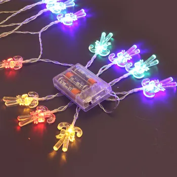 

String Lights Battery case Powered Waterproof Romantic Diamond String Lamp Home Christmas Decorate Accessories Light