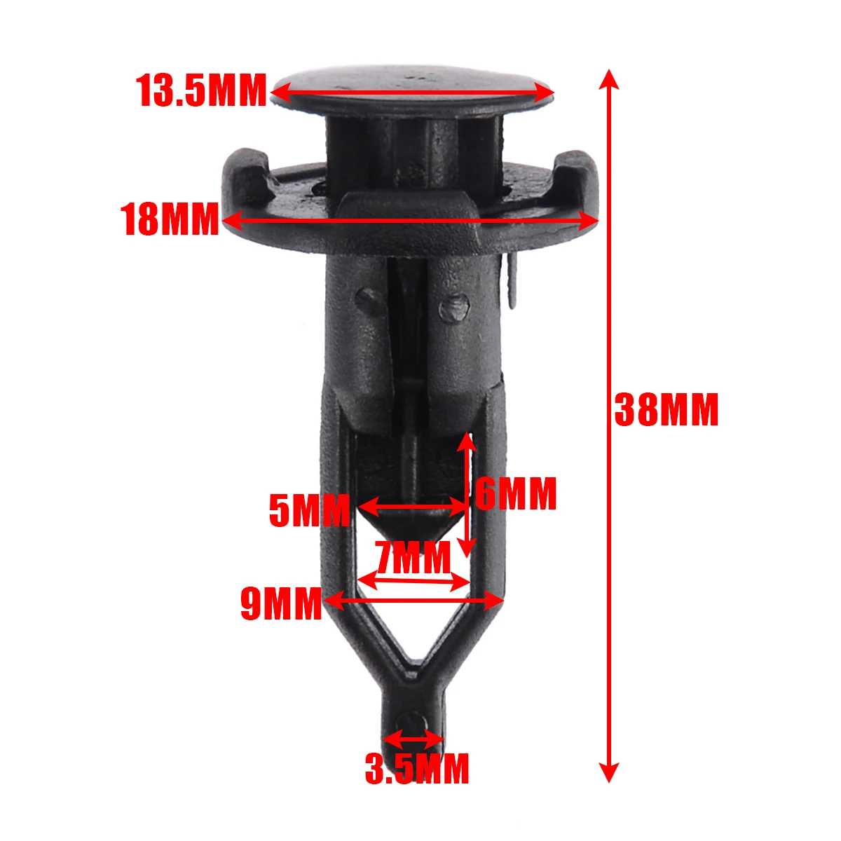 For Toyota Avensis 25pcs Plastic Clips Set Universal Push Rivet Trim Bump Panel Lock Nut Fastener Clip Kits