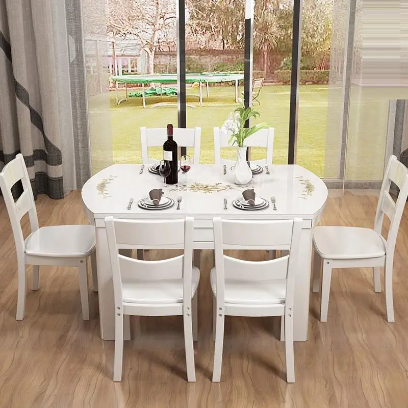 Da Pranzo Marmol Room Tisch Sala кухонный Piknik Masa Sandalye Meja Makan Juego Comedor стол Mesa De Jantar Bureau обеденный
