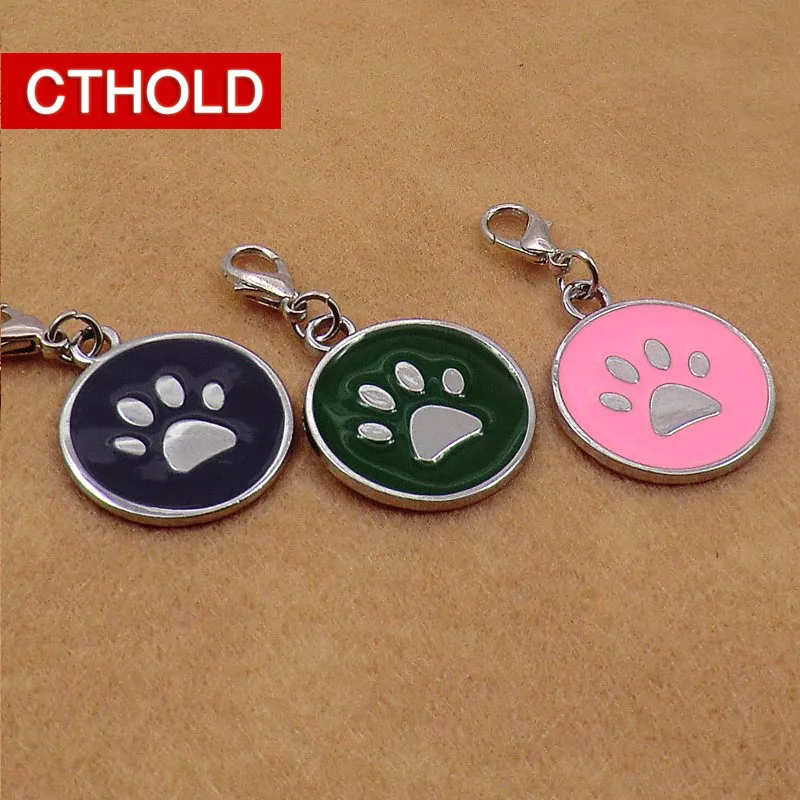 CTHOLD 30 шт./лот персонализированные кости/лапы кошки собаки бирки выгравированы Кошка Щенок Домашнее животное ID Имя ошейник бирка Подвеска Аксессуары для домашних животных брелок