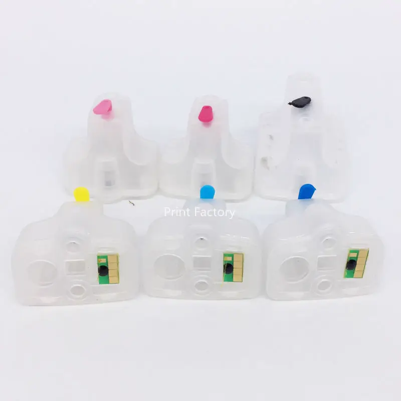

For HP363 Refillable Cartridge With Permanent Chip For HP Photosmart D7300 D7100 D6100 C7100 C6100 C5100 8200 3100 Without Ink