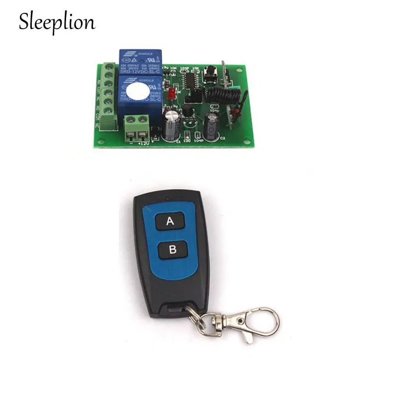 Беспроводная радиочастотная система Sleeplion 12 В 10 А 2 канала переключатель