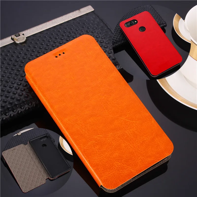 

Luxury For coque Lenovo S5 K520 Case Silicone & Leather Flip pouch For Lenovo S5 K520 K 520 cover back skin funda phone bag case