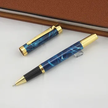 

Business new metal gift roller ball pen. Office stationery School 0.5mm pen tip, pencil Gift box Writing Supplies luxury pen