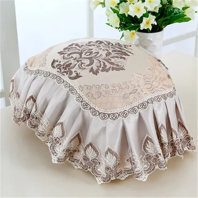 1pcs fashion rural oval lace embroidery rice cooker cloth dust cover
