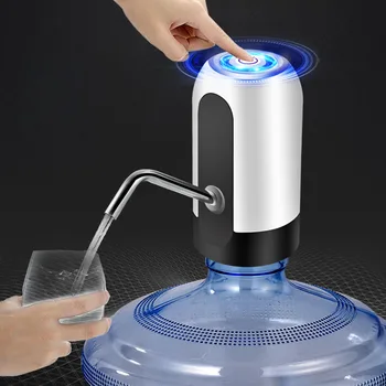 

Hot Drinking Water Bottle Pump for Home Travel Black USB Wireless Smart Electric Water Pump Dispenser