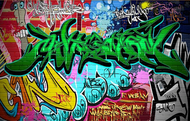 Unduh 740 Gambar Grafiti Warna Warni  Gratis HD