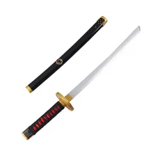Дикие мечи танцевальный Косплей Nakigitsune Prop оружие Wakizashi