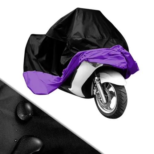 EDFY HOUSSE BACHE MOTO Couvre-Moto velo VTT скутер задняя крышка XL 245 см фиолетовая защита