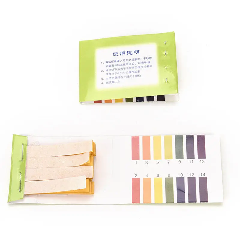 2set Amazing 80 Strips PH Test Strip Aquarium Pond Water Testing PH Litmus Paper Full Range Alkaline Acid 1-14 Test Paper Litmus
