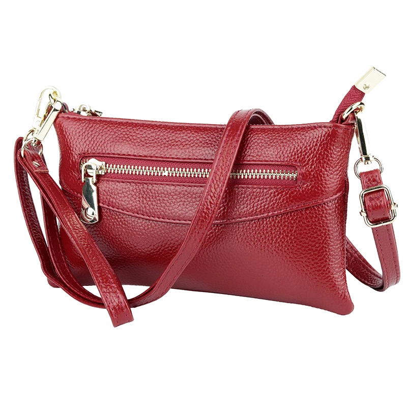 

Wholesale 2019 Popular Fashion Brand Design Genuine Leather Bag Women Messenger Bags Cowhide Shoulder Bag Women Handbag Dropship