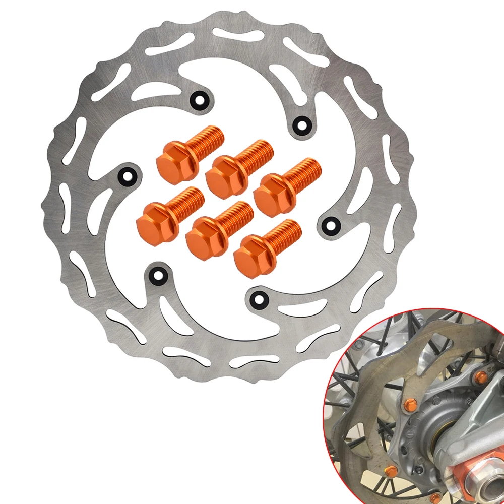 Front Brake Disc Rotor Bolt Screw For KTM SX SX F EXC EXC F EGS XC XC F