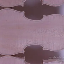 5 шт. новая 4/4 незавершенная скрипка Пламя клен, русская ель Топ