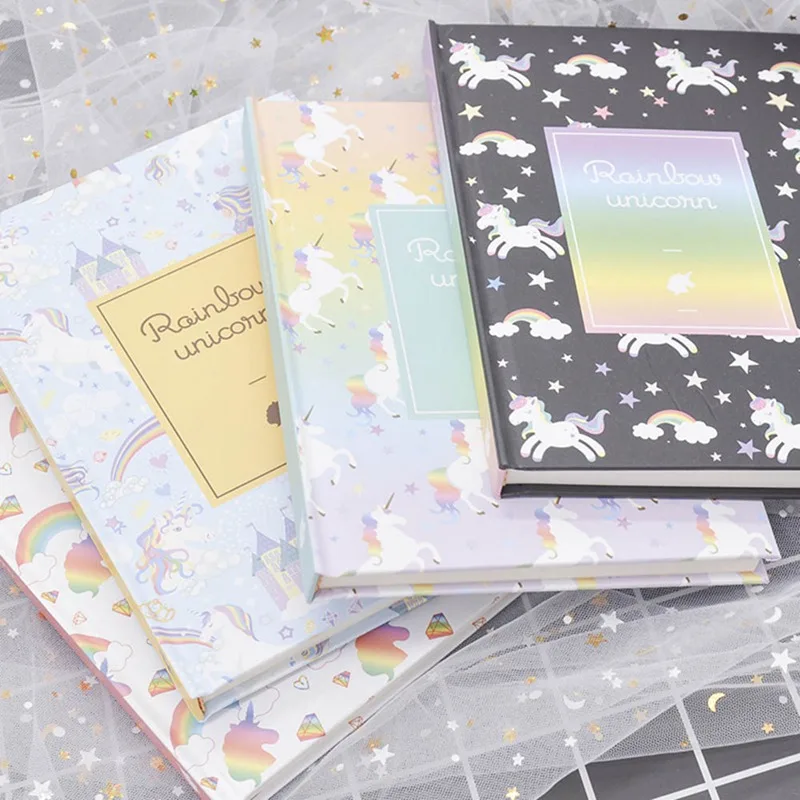 

New Notebook Random Colors Reversible Sequin Unicorn Diary Notebook 80 Page Notebook Journal DIY Personal Diary Note Book