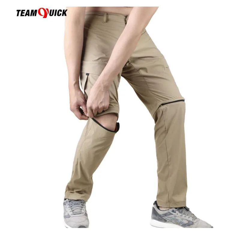 

Detachable Men's Outdoor Hiking Trekking Pants For Men Spring Summer Camping Fishing Mountain Pants Man Pantolon Trousers