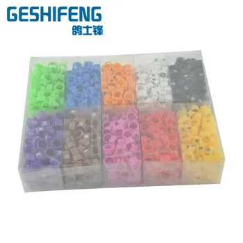 

3mm/4mm Open clip ringds for 500pcs free shiping clip open bird leg bands for lovebirds