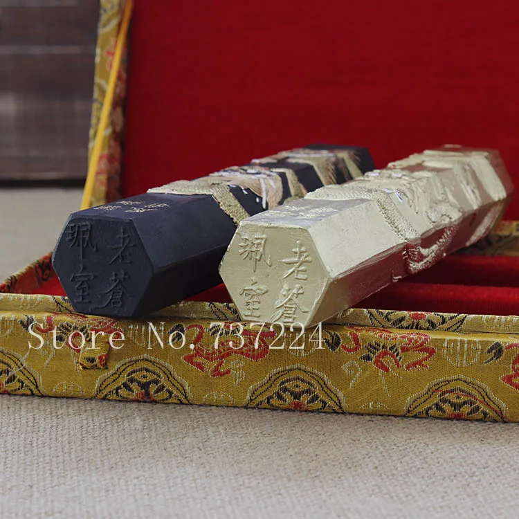 Chinese Ink Stick Solid inks Anhui oldhukaiwen Chinese Calligraphy Inks