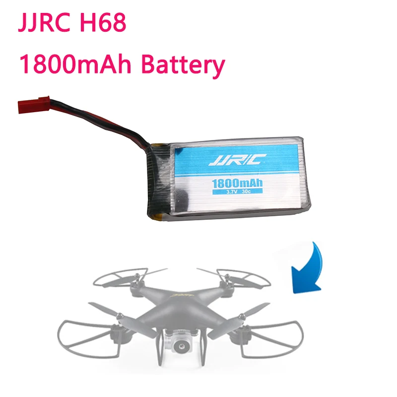 INKPOT оригинальный Радиоуправляемый Дрон 3 7 в 1800 мАч батарея для JJRC H68 запчасти