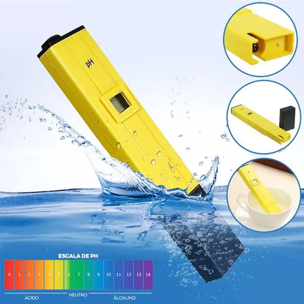 

TDS Tester+Digital Ph Meter Aquarium Pool Hydroponic Water Monitor 0-9999 PPM