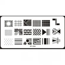 1Pcs Geometry Image Nail Plates Rectangle 6*12cm Nail Art Stamping Nail Stamp Plate Nail Art Tools XY-Z26# 1Pcs Geometry Image Nail Plates Rectangle 6*12cm Nail Art Stamping Nail Stamp Plate Nail Art Tools XY-Z26#