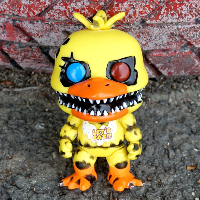6 шт./компл. Five Nights At Freddy's Toys ПВХ фигурка FNAF кошмар Бонни и Чика Funtime Foxy Freddy 5 Fazbear Bear